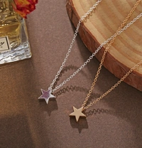 Cute Star Neck Chain - Gold